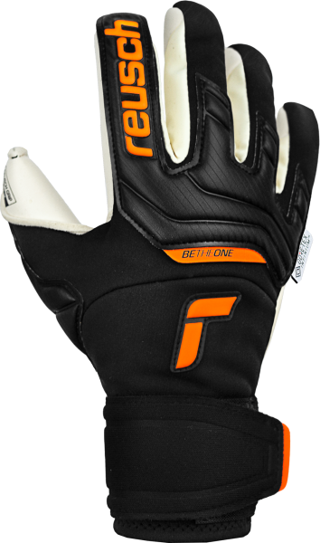 Reusch Attrakt Gold X GORE-TEX INFINIUM 5270029 7783 black orange front